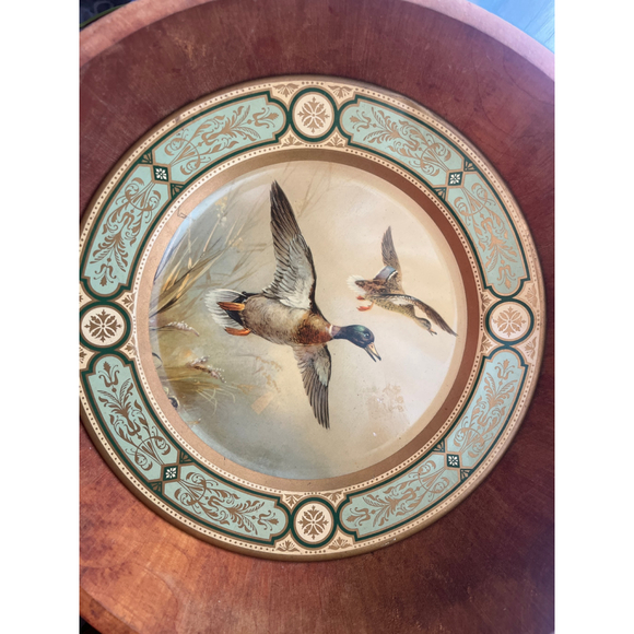 Baret Ware Other - Baret Ware Mallards Gold Teal Serveware Tray One Size